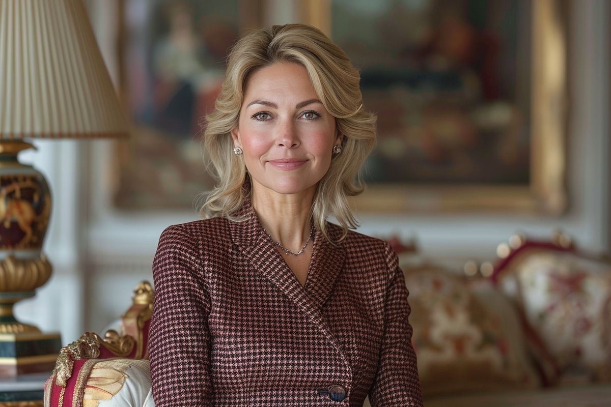 La reine Maxima des Pays-Bas réinvente avec élégance un motif cher à nos aïeules