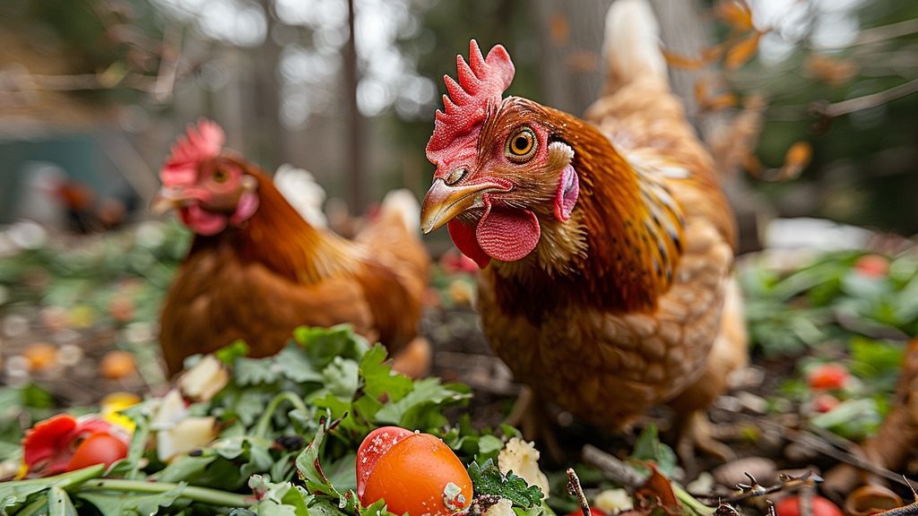 Les bénéfices écologiques des poules au jardin