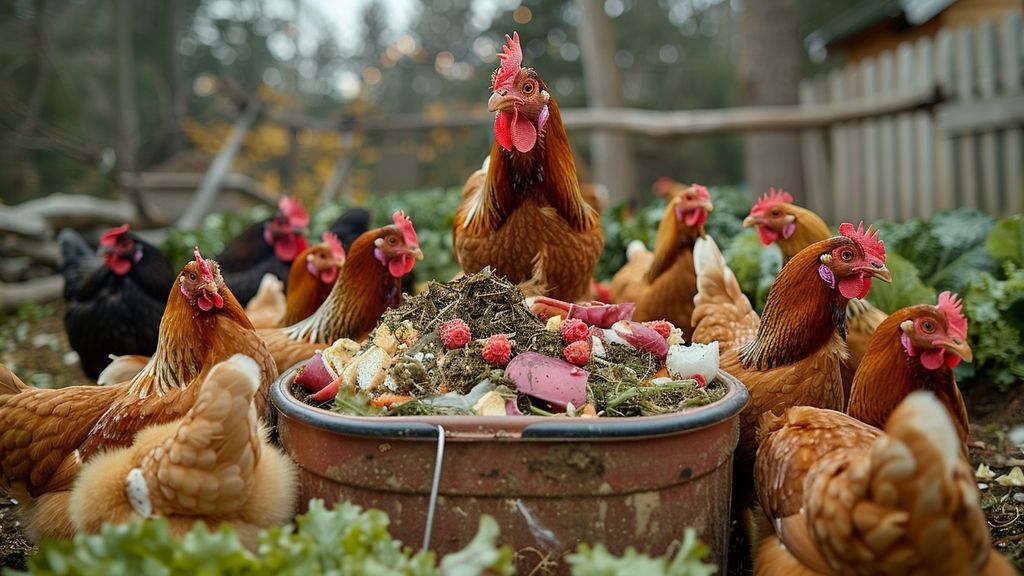 Les bénéfices écologiques des poules au jardin