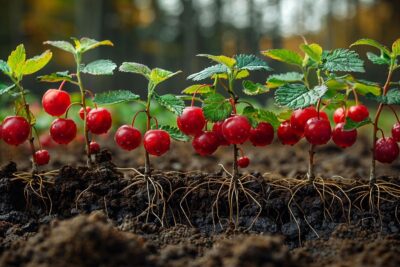 Octobre, le moment idéal pour planter les arbustes à fruits rouges et assurer une récolte généreuse